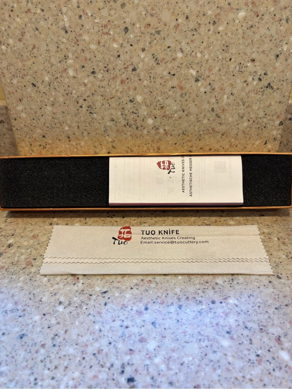 TUO 5.5” Cheese and Tomato Knife with a Perforated Blade and Pakkawood Handle